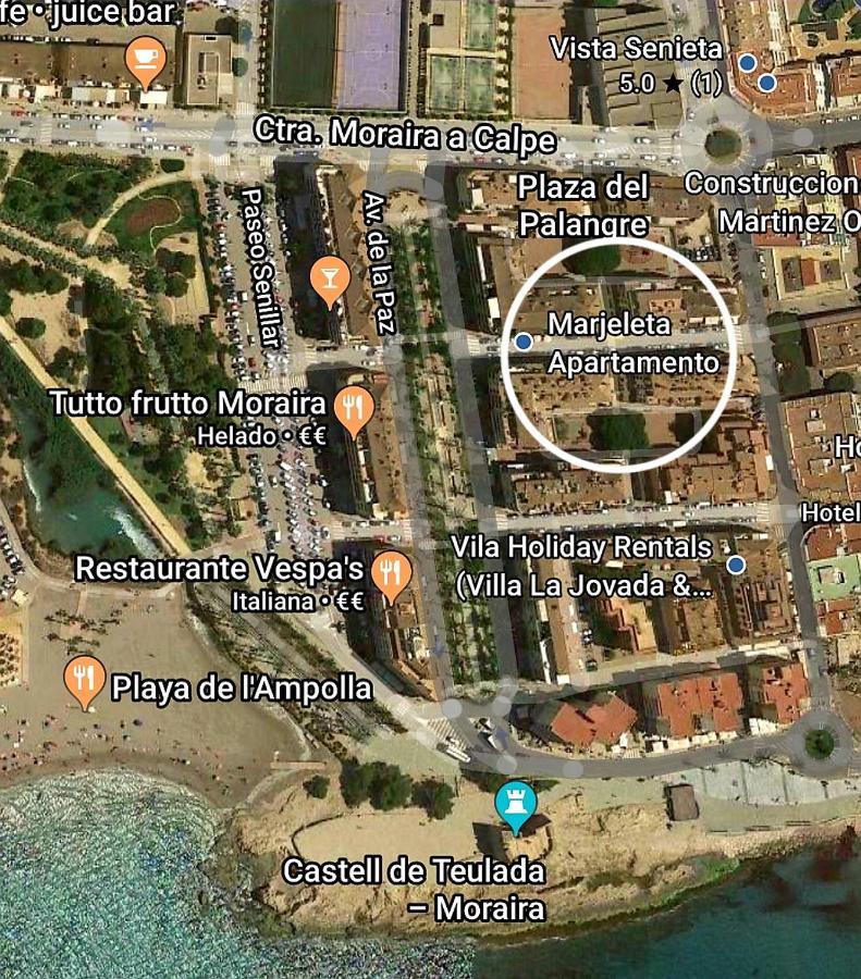 Marjeleta Apartamento Appartement Moraira Buitenkant foto